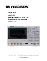 BK Precision 2560 Series User Manual предпросмотр