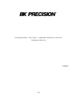 Preview for 171 page of BK Precision 2560 Series User Manual