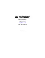 Предварительный просмотр 89 страницы BK Precision 2650A User Manual