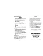 Предварительный просмотр 13 страницы BK Precision 2703B Instruction Manual