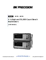 BK Precision 2831E User Manual предпросмотр