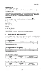 Preview for 16 page of BK Precision 313C Manual