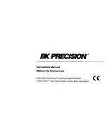 BK Precision 390A Instruction Manual preview