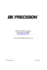 Preview for 18 page of BK Precision 4001A Instruction Manual