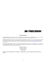 Preview for 17 page of BK Precision 4011A Instruction Manual