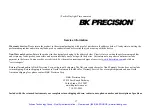 Предварительный просмотр 19 страницы BK Precision 4017A Instruction Manual