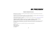 Предварительный просмотр 46 страницы BK Precision 4040A Instruction Manual