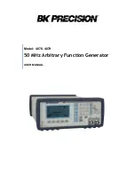 Preview for 1 page of BK Precision 4076 User Manual