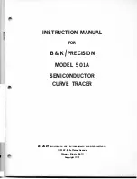 Preview for 3 page of BK Precision 501A Instruction Manual