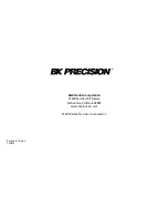 Preview for 17 page of BK Precision 601B User Manual