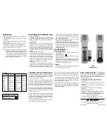 Preview for 2 page of BK Precision 636 Operating Instructions