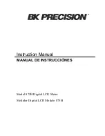 BK Precision 875B Instruction Manual preview