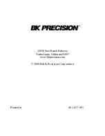 Предварительный просмотр 11 страницы BK Precision 881 Instruction Manual