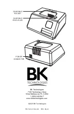 Preview for 2 page of BK Precision BKR0300 User Instructions