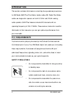 Preview for 3 page of BK Radio GMH Plus Owner'S Manual