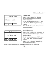 Предварительный просмотр 108 страницы BK Radio KNG M-150 User Manual