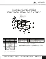 Preview for 3 page of BK RESOURCES STESW-2-120 Installation & Operating Manual