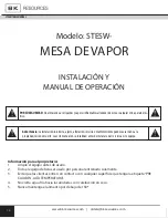 Preview for 10 page of BK RESOURCES STESW-2-120 Installation & Operating Manual