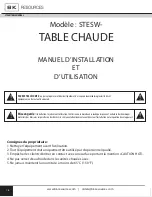 Preview for 18 page of BK RESOURCES STESW-2-120 Installation & Operating Manual