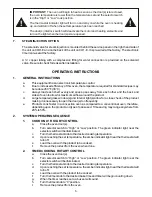 Preview for 6 page of BKI CO1-E Installation And Operating Instructions Manual