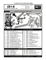 Preview for 13 page of BKI CO1-G Installation And Operating Instructions Manual