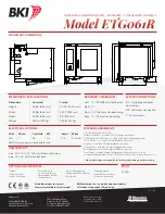 Предварительный просмотр 15 страницы BKI Combi-King 
 ETE061R Installation Manual