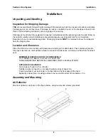 Preview for 10 page of BKI FH-28WM Operation & Installation Manual