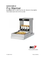 Preview for 1 page of BKI Fry Warmer FW-12 Quick Start Manual