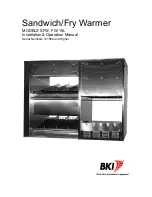 Предварительный просмотр 1 страницы BKI Sandwich/Fry Warmer FW-15L Installation And Operation Manual