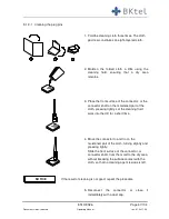 Предварительный просмотр 37 страницы Bktel ES10L Operating Manual