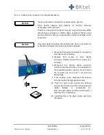 Предварительный просмотр 38 страницы Bktel ES10L Operating Manual