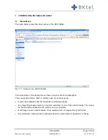 Предварительный просмотр 70 страницы Bktel ES10L Operating Manual