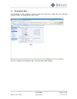 Предварительный просмотр 77 страницы Bktel ES10L Operating Manual