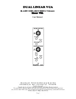 Blacet Research VCA2410 User Manual предпросмотр