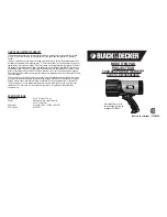 Preview for 5 page of Black & Decker 0 Instruction Manual