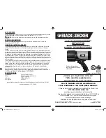 Preview for 5 page of Black & Decker 1,000,000 Power Series Instruction Manual