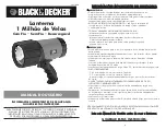 Preview for 5 page of Black & Decker 1 User Manual