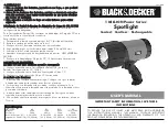 Preview for 8 page of Black & Decker 1 User Manual