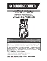 Black & Decker 11BDE-315 Instruction Manual preview