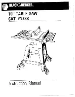 Black & Decker 1738 Instruction Manual preview