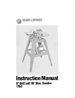 Preview for 1 page of Black & Decker 1763 Instruction Manual