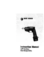 Black & Decker 1922 Instruction Manual preview