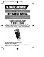 Black & Decker 1VPX 90521888 Instruction Manual предпросмотр