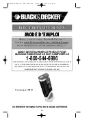 Preview for 15 page of Black & Decker 1VPX 90521888 Instruction Manual