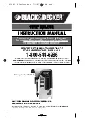 Black & Decker 1VPX Instruction Manual preview