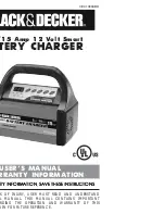 Preview for 1 page of Black & Decker 2 Amp 12 Volt User'S Manual & Warranty Information