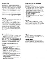 Preview for 2 page of Black & Decker 202 LT Instruction Manual