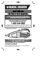 Preview for 1 page of Black & Decker 2VPX 90521333 Instruction Manual