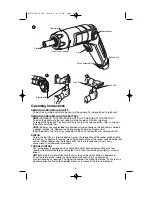 Предварительный просмотр 6 страницы Black & Decker 3.6 Volt 3 Position Pivot Screwdriver VP810 Instruction Manual