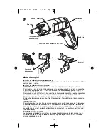 Предварительный просмотр 15 страницы Black & Decker 3.6 Volt 3 Position Pivot Screwdriver VP810 Instruction Manual